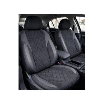 Huse scaune auto universale fractionate XL Premium compatibile SUV si Limuzine negru gri antracit Cod: HNG2504-6