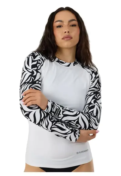 Bluza Joyce Long Sleeve Rashguard - Negru - Negru