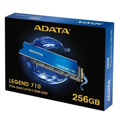 SSD intern ADATA LEGEND 710, 256 GB, PCI Express 3.0 x4, NVMe, M.2
