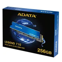 SSD intern ADATA LEGEND 710, 256 GB, PCI Express 3.0 x4, NVMe, M.2
