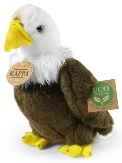 Jucărie de pluș Rappa Eco prieteni - Vultur, 20 cm
