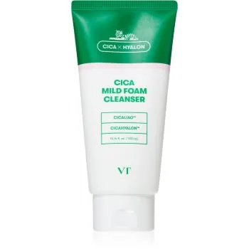 VT Cosmetics Cica Mild Foam Cleanser demachiant spumant delicat cu efect calmant
