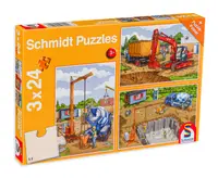 Puzzle Schmidt 3 in 1 - Pe santier