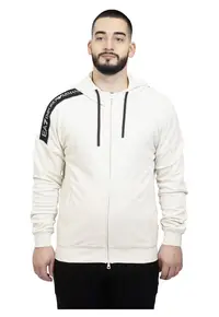 Hanorac Emporio Armani Train Logo Series M Tape Hoodie FZ 6DPM12PJOGZ01713