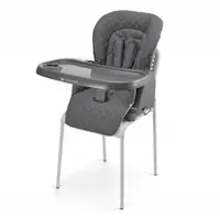 Scaun de masa pentru copii Kinderkraft Tulo Grey 3 in 1