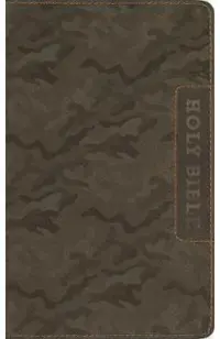 Niv, Boys' Bible, Leathersoft, Brown Camo, Comfort Print