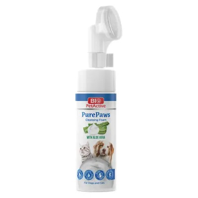 Spuma de curatare pentru caini pisici Pure Paws 150 ml