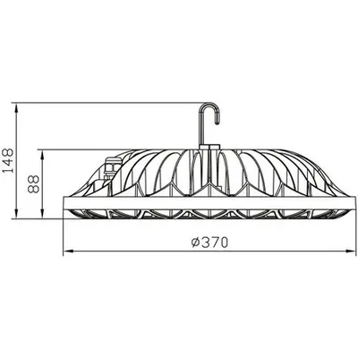Corp de iluminat HIGHBAY SC 200W 6000K