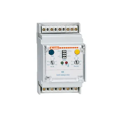 Earth Leakage Relay With 1 Operation Threshold, Modular, 35mm din (iec/en 60715) Rail Mounting. External Ct, 110vac/dc-240vac-415vac