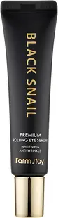 FarmStay Ser pentru rola de ochi Black Snail Premium, 25 ml