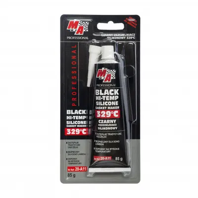 Etansant siliconic negru - blister 85 g