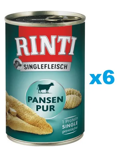 RINTI Singlefleisch Rumen Pure hrana monoprotein 6x800 g rumen vita
