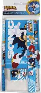Set rechizite școlare GIM Sonic - Let's Go, 5 piese