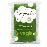 Bile de Vata din Bumbac Organic 100buc