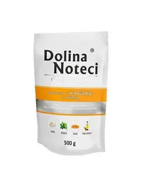 DOLINA NOTECI Premium Mix rață și dovleac + gâscă și cartofi 20x500 g hrană umedă pentru câini