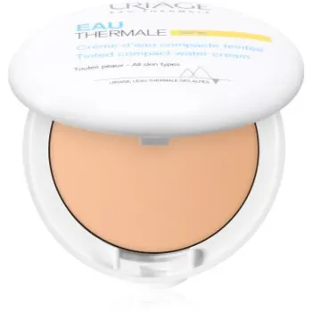 Uriage Eau Thermale Water Cream Tinted Compact SPF 30 pulbere catifelata pentru uniformizarea nuantei tenului