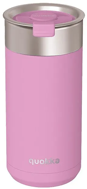 Cană termică Quokka Boost - Blossom Pink, 400 ml