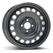 Janta otel Dacia Logan 2 Sandero 2 MCV ALCAR STAHLRAD Negru 6x15 4x100 ET40