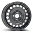 Janta otel Dacia Logan 2 Sandero 2 MCV ALCAR STAHLRAD Negru 6x15 4x100 ET40