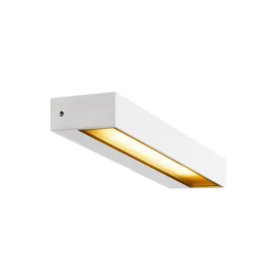 Corp iluminat de perete, aplica, lumini PEMA® perete, alb cu LED-uri in aer liber montat pe suprafata de lumina pe perete, IP54, alb, 3000K