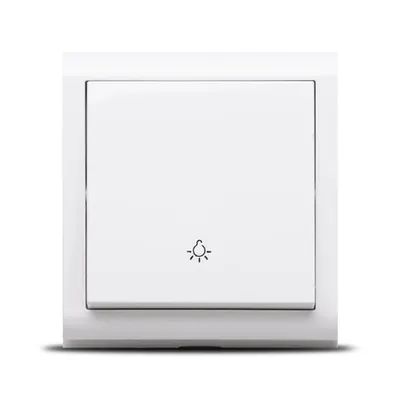 Intrerupator Iluminat Scara PT Alb, 402-010000-205