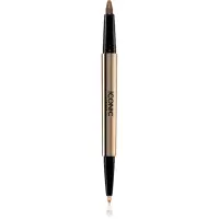 ICONIC London Smokey Eye Duo Kajal creion dermatograf cu doua capete culoare Natural Neutral 0.85 g