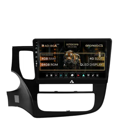 Navigatie Mitsubishi Outlander (2013-2020), Android, A-Octacore 4GB RAM + 64GB ROM, 10.1 Inch - AD-BGA10004+AD-BGRKIT268