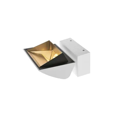 Corp iluminat de perete, aplica, lumini MERADO FLOOD perete alb LED montat pe suprafata interioara de perete de lumina, alb, 3000K, 40 °