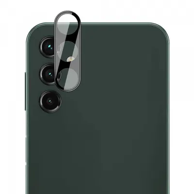 Folie de protectie Camera Spate Techsuit pentru Samsung Galaxy A16 5G A166 / A16 4G A165, Sticla Securizata, Neagra
