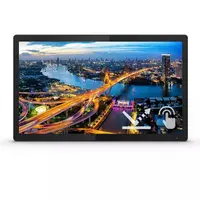 Monitor Consumer Philips 222B1TFL/00, 21.5", 1920 x 1080 pixeli, Touchscreen, Black, 3 ani Garantie