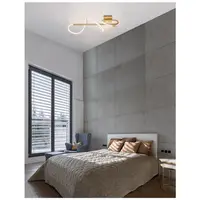 Plafoniera CERELIA Alama aurie Metal & Fiber Braided Silicone Tube LED 17.7W 230V 1146Lm 3000K IP20