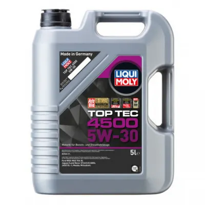 Ulei motor Liqui Moly Top Tec 4500 5W 30 (3729) (2318) 5L 5L