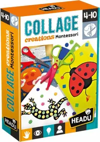 Set creativ Headu Montessori - Colaj