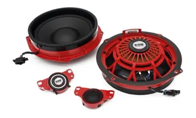 Difuzoare auto ESB dedicate Audi A6 Front, set componente, 200mm, 200W RMS, 4Ω, set 4 difuzoare