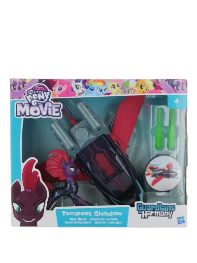 My Little Pony Figurina Tempest Shadow cu vehicul Sky Skiff