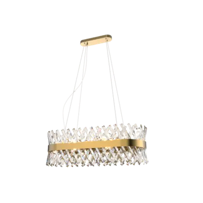 William Chandelier 12xe14 Gold