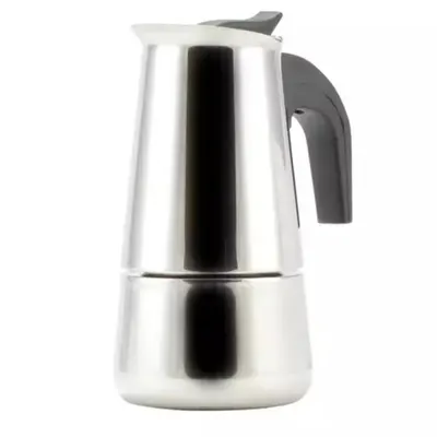 Espressor Manual din Otel Inoxidabil, 2 Persoane, Perfect Home