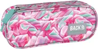 Penar oval școlar BackUp A - Marshmallow, 1 fermoar