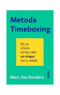 Metoda Timeboxing - Paperback brosat