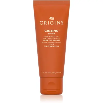 Origins GinZing™ Energy-Boosting Tinted Moisturizer Crema pentru zi revitalizanta SPF 40 culoare 1 50 ml