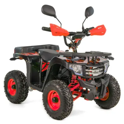 Atv electric copii XTR E-M14 1200W, culoare negru rosu