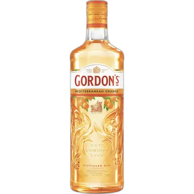 Gin cu Portocale Mediteraneene Gordon's 37.5% alc. 0.7l