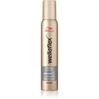 Wella Wellaflex Shine & Hold spuma pentru stralucire