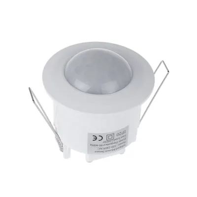 Senzor de Miscare si Lumina Ingropat St40 360° Alb