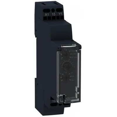 Releu de temporizare 10 Functii 8A, 1CO, 0.1s..100h 12...240V AC DCSchneider RE17RMMW