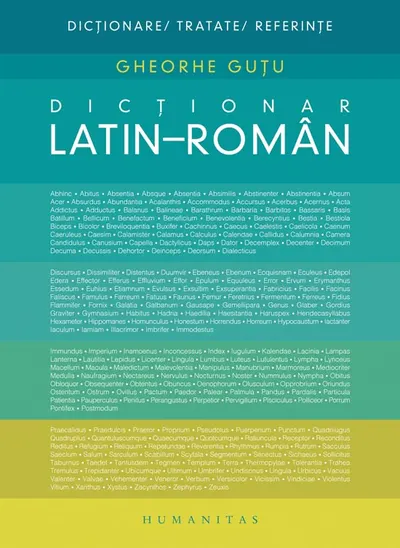 Dictionar latin-roman
