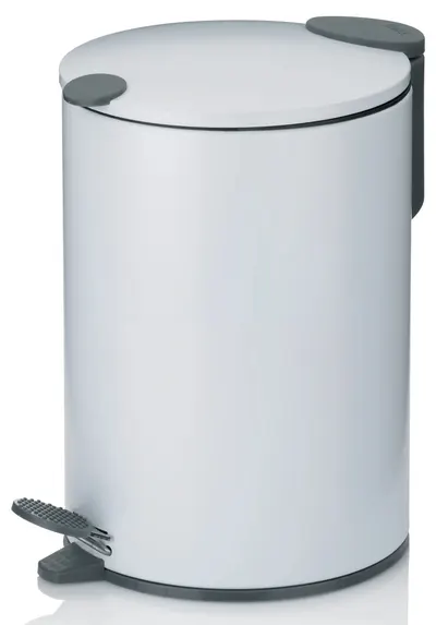 Coș de gunoi Kela - Mats, 3 l, alb