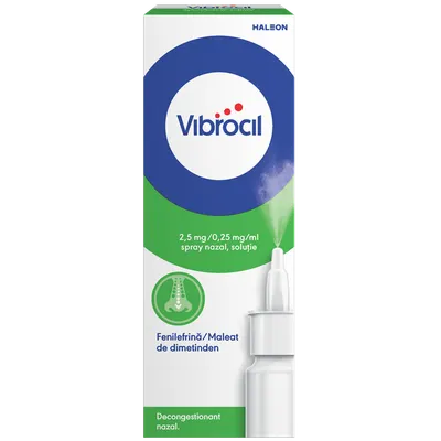 Vibrocil 2,5 mg/0,25 mg/ml, Haleon | 15 ml spray nazal