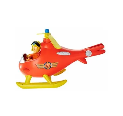 Elicopterul Wallaby cu figurina Tom Thomas Sam Pompierul