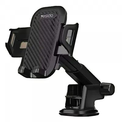 Suport Auto Yesido C23, 3.8inch - 6.4inch, Negru
